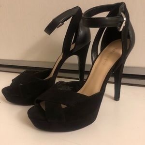Nine West Platform Heel Black